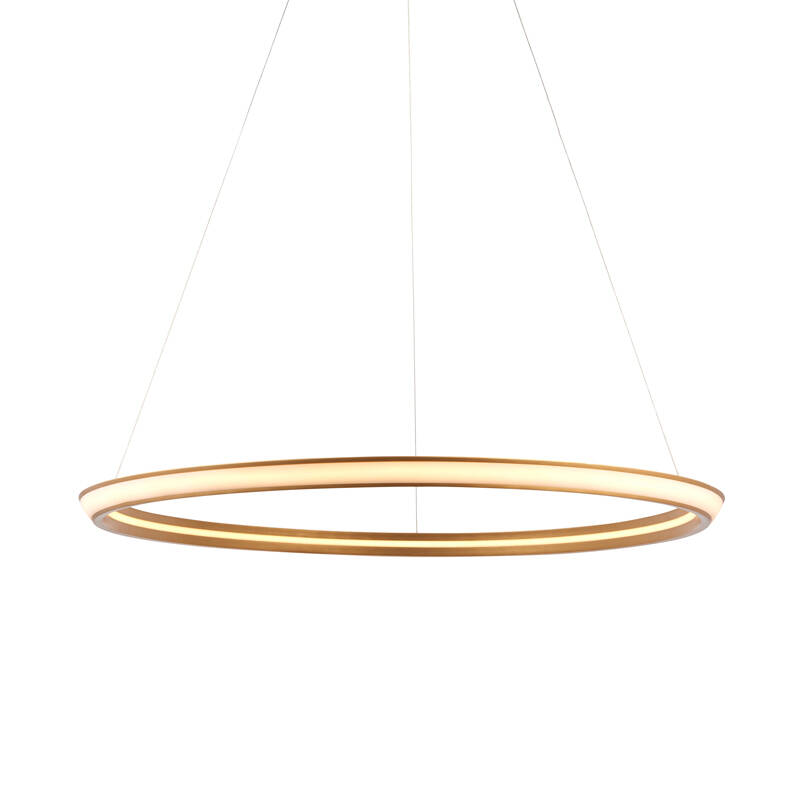 Image of Luxia Dereham Halo LED Ceiling Pendant Light