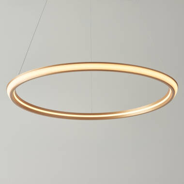 Image of Luxia Dereham Halo LED Ceiling Pendant Light