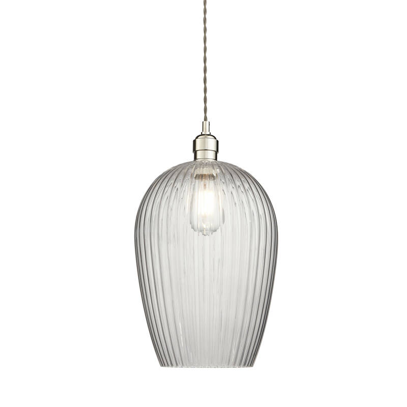 Image of Luxia Edensor Large Glass Ceiling Pendant Light