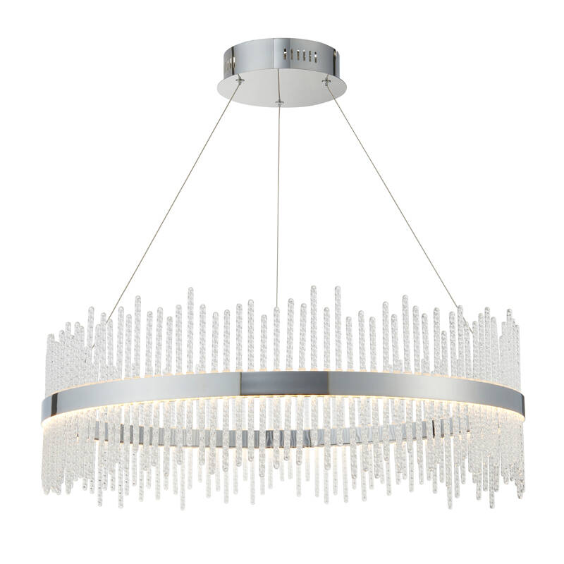 Image of Luxia Langham 700 LED Glass Chandelier