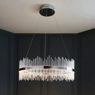 Image of Luxia Langham 700 LED Glass Chandelier