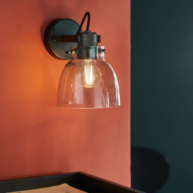 Image of Luxia Tilly Glass Wall Light