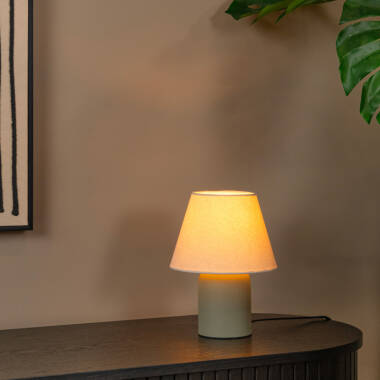 Image of Lucide Macia Ceramic Table Lamp