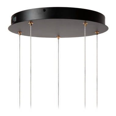Image of Lucide Berliane 5 Light LED Glass Cluster Ceiling Pendant