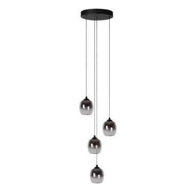Image of Lucide Tamino 4 Light LED Glass Cluster Ceiling Pendant
