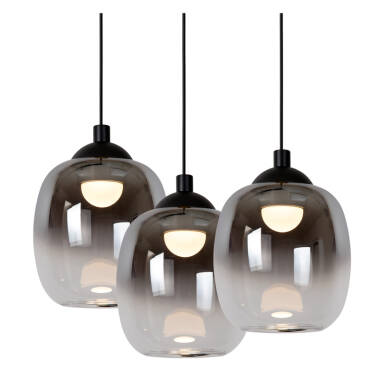 Image of Lucide Tamino 5 Light LED Glass Bar Ceiling Pendant