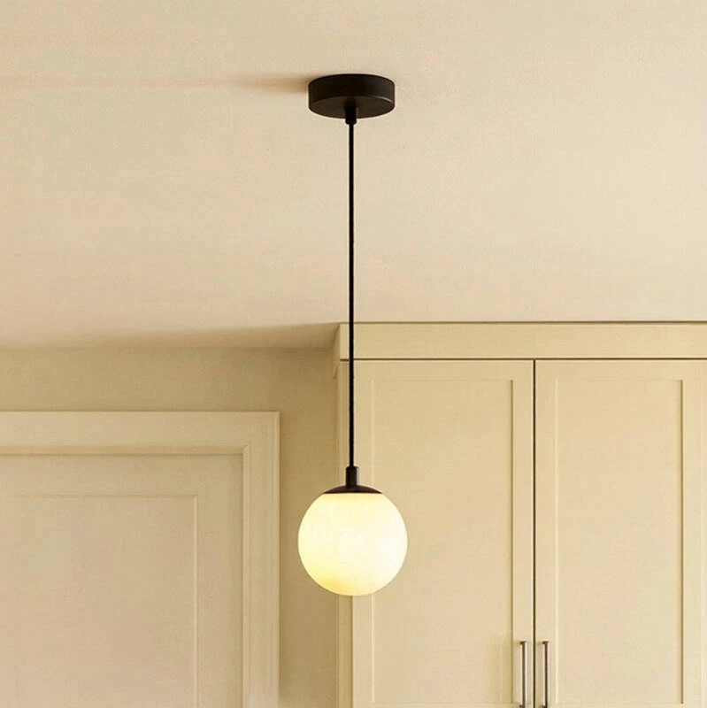Image of Westport Flo Alabaster Stone Ceiling Pendant Light