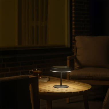 Image of Nordlux Elmer USB Rechargeable Solar LED Outdoor Table Lamp