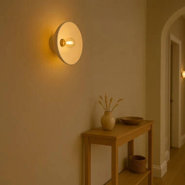 Image of Westport Carter Ceramic Flush Wall Light