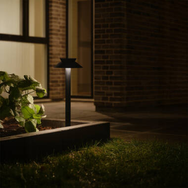 Image of Nordlux Justina Solar LED Outdoor Post Light with PIR Sensor