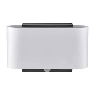 Image of Nordlux Piola Solar LED Outdoor Up & Down Wall Light with PIR Sensor