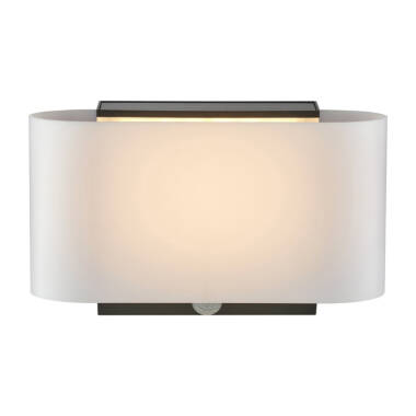 Image of Nordlux Piola Solar LED Outdoor Up & Down Wall Light with PIR Sensor