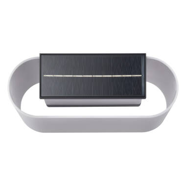 Image of Nordlux Piola Solar LED Outdoor Up & Down Wall Light with PIR Sensor
