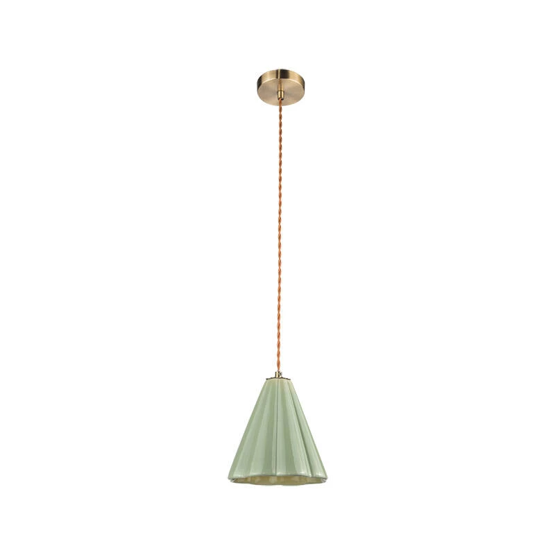 Image of Edit Iris Ceramic Ceiling Pendant Light