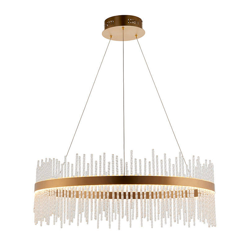 Image of Luxia Langham 700 LED Glass Chandelier