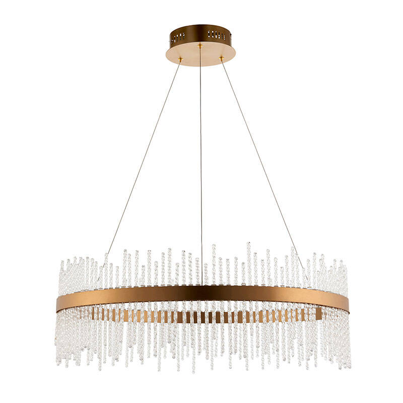 Image of Luxia Langham 700 LED Glass Chandelier