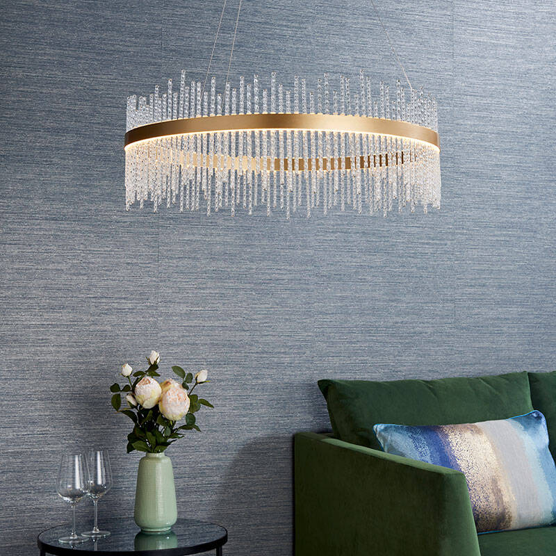 Image of Luxia Langham 700 LED Glass Chandelier