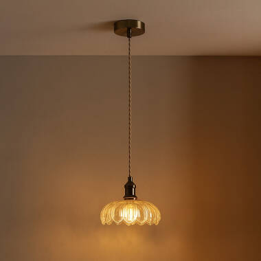 Image of Kurage Glass Ceiling Pendant Light