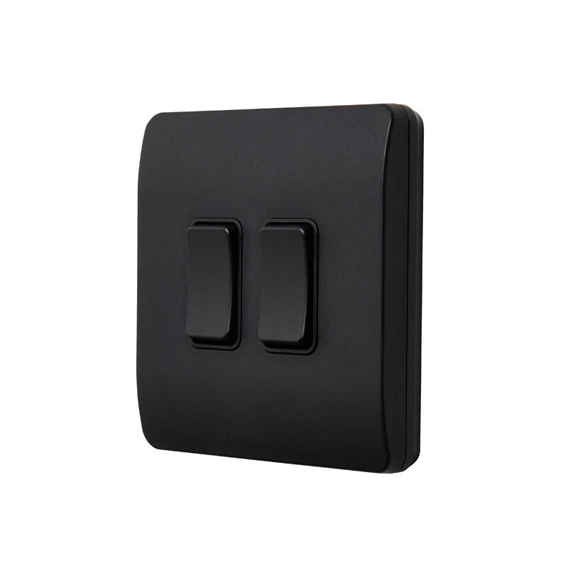 Image of Kinetic 2 Gang Switch Frame For Slim Grid