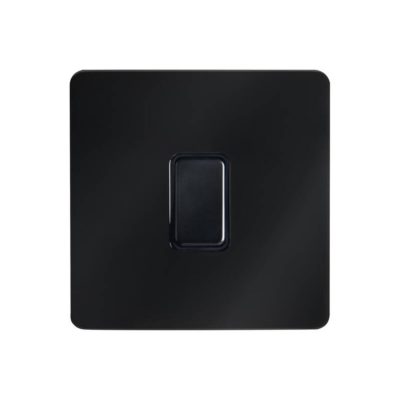 Image of Kinetic 1 Gang Switch Frame Front