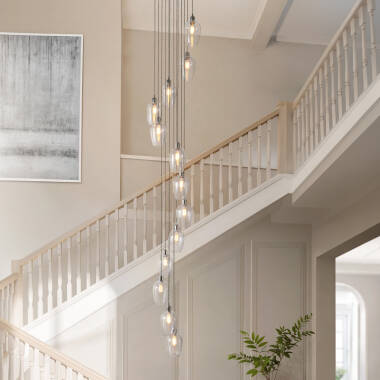 Image of Luxia Aria Pendant Light - Nickel