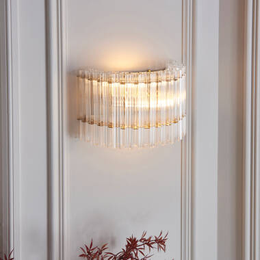 Image of Luxia Elsie Wall Light - Brass