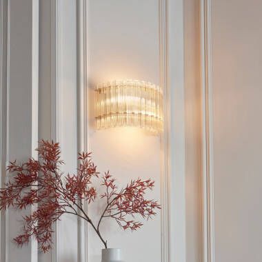 Image of Luxia Elsie Wall Light - Brass