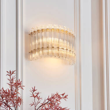 Image of Luxia Elsie Wall Light - Brass