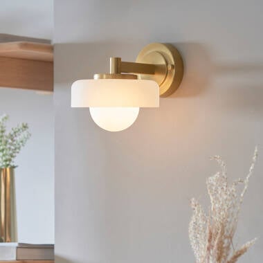 Image of Luxia Missy Wall Light - Brass
