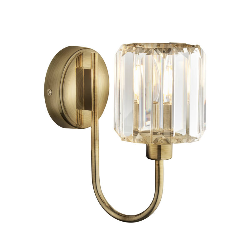 Image of Luxia Bristol Glass Wall Light