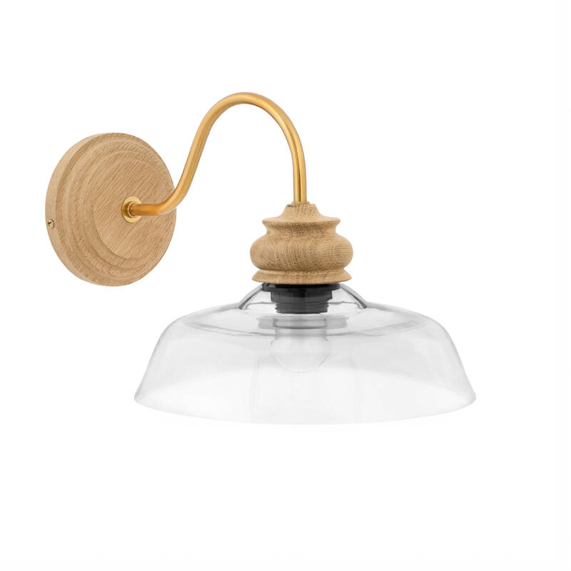 Image of Khudi & Khora Brook Glass Wall Light