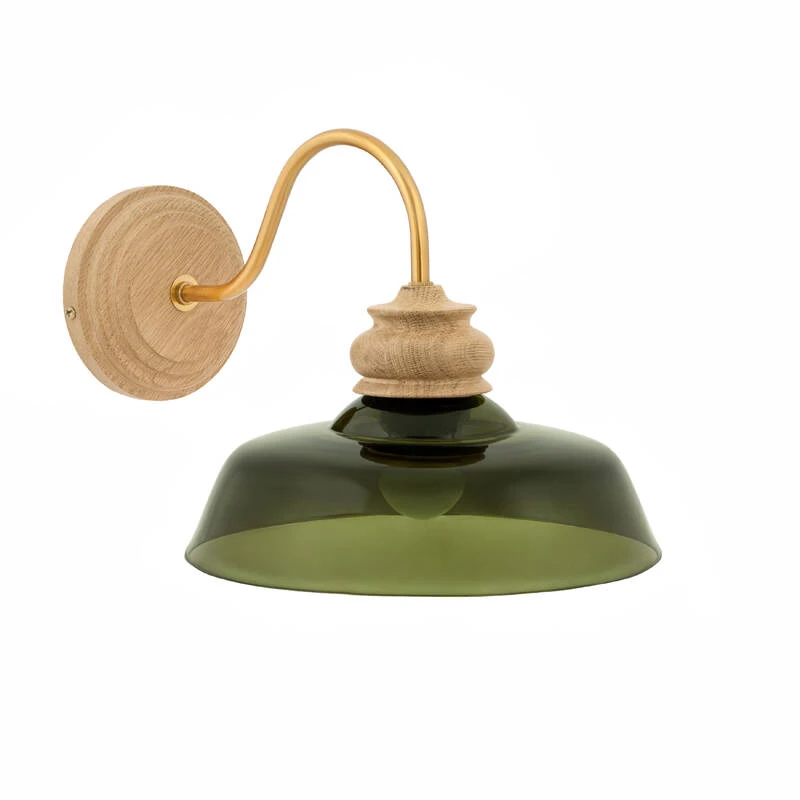 Image of Khudi & Khora Brook Glass Wall Light