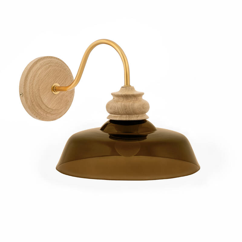 Image of Khudi & Khora Brook Glass Wall Light