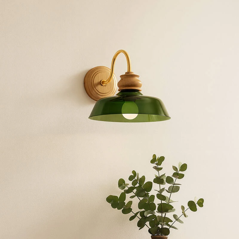 Image of Khudi & Khora Brook Glass Wall Light