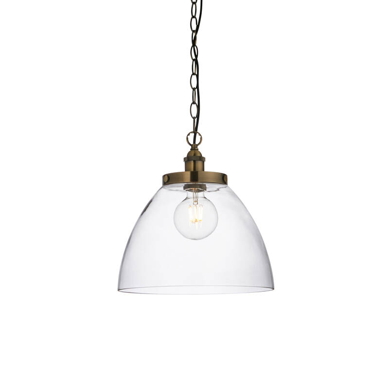 Image of Luxia Wilton Glass Ceiling Pendant Light