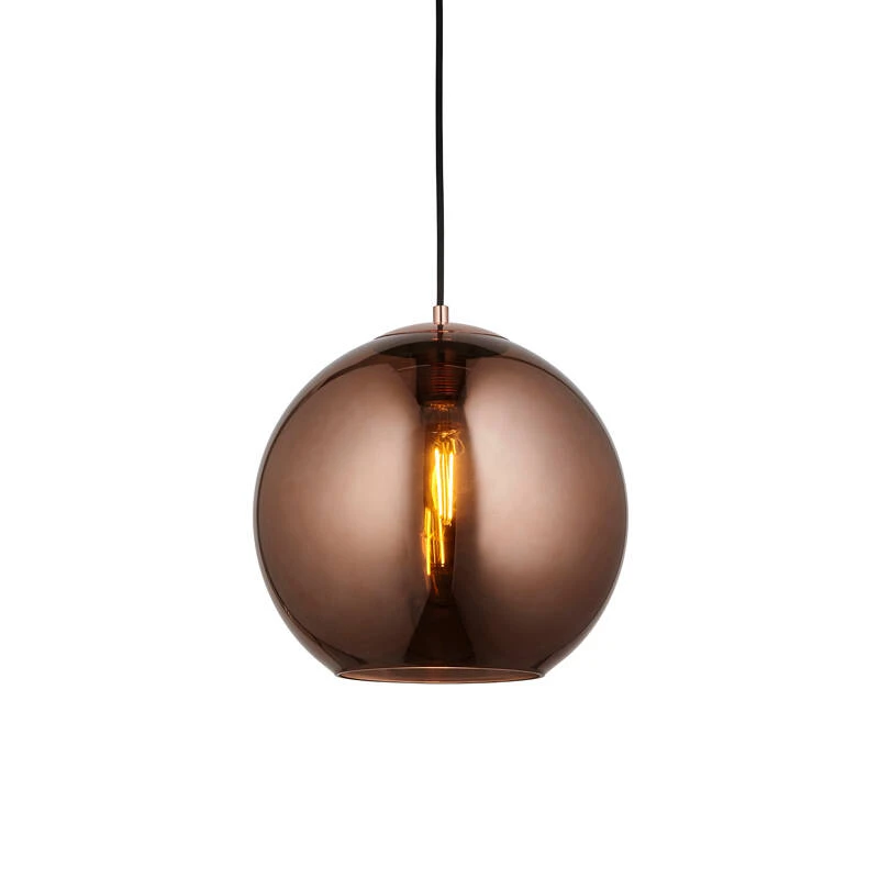 Image of Luxia Foxhill Glass Ceiling Pendant Light