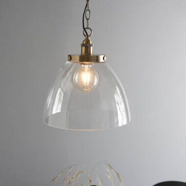 Image of Luxia Wilton Glass Ceiling Pendant Light