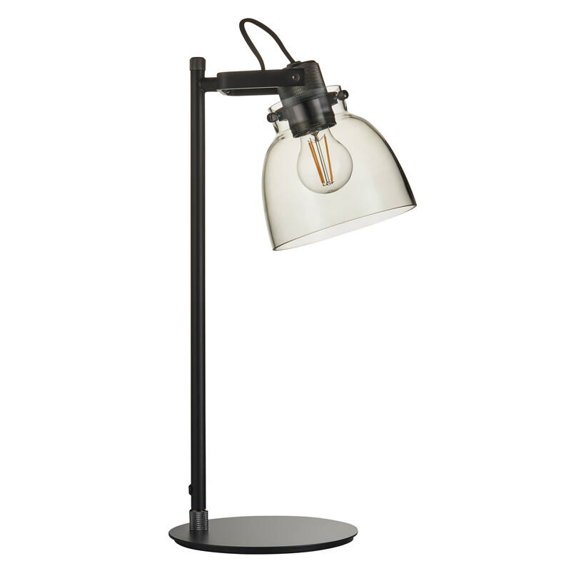 Image of Luxia Tilly Tinted Glass Desk Lamp