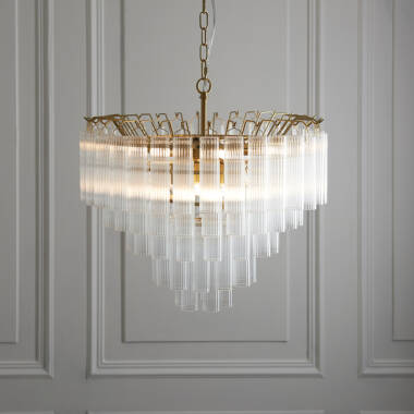 Image of Luxia Montara Glass Chandelier