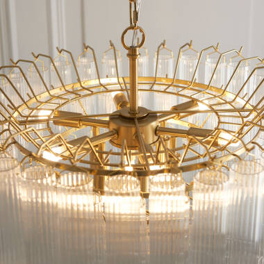 Image of Luxia Montara Glass Chandelier