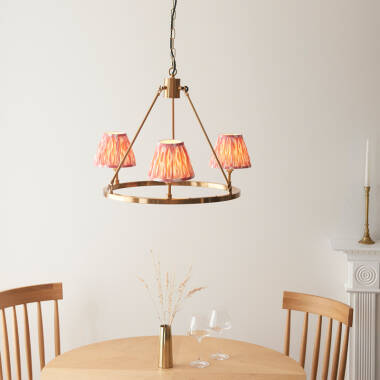 Image of Luxia Chadwick 3 Arm Ceiling Pendant Light