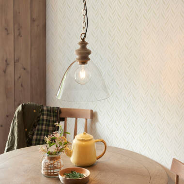 Image of Luxia Aylesford Glass Ceiling Pendant Light