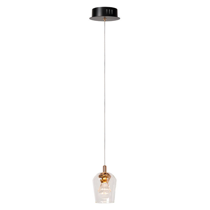 Image of Lucide Berliane LED Glass Ceiling Pendant Light