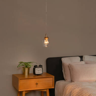 Image of Lucide Berliane LED Glass Ceiling Pendant Light