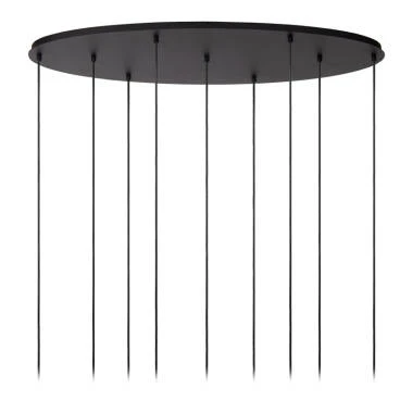 Image of Lucide Joanet 9 Light Glass Bar Ceiling Pendant