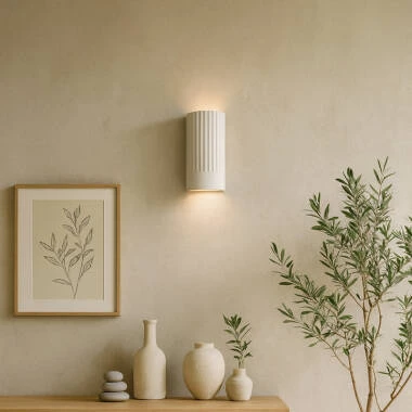 Image of Westport Colby Ceramic Up & Down Wall Light