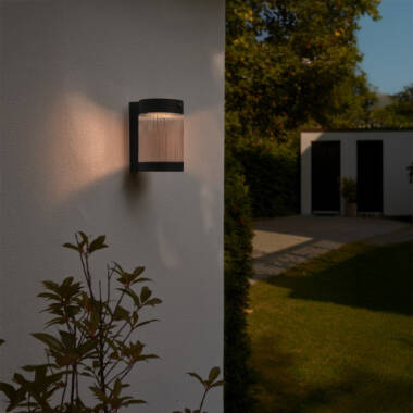 Image of Nordlux Coupar Solar LED Outdoor Flush Light with PIR Sensor