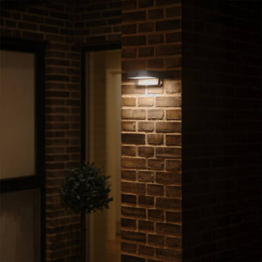 Image of Nordlux Saulio Solar LED Outdoor Wall Light with PIR Sensor
