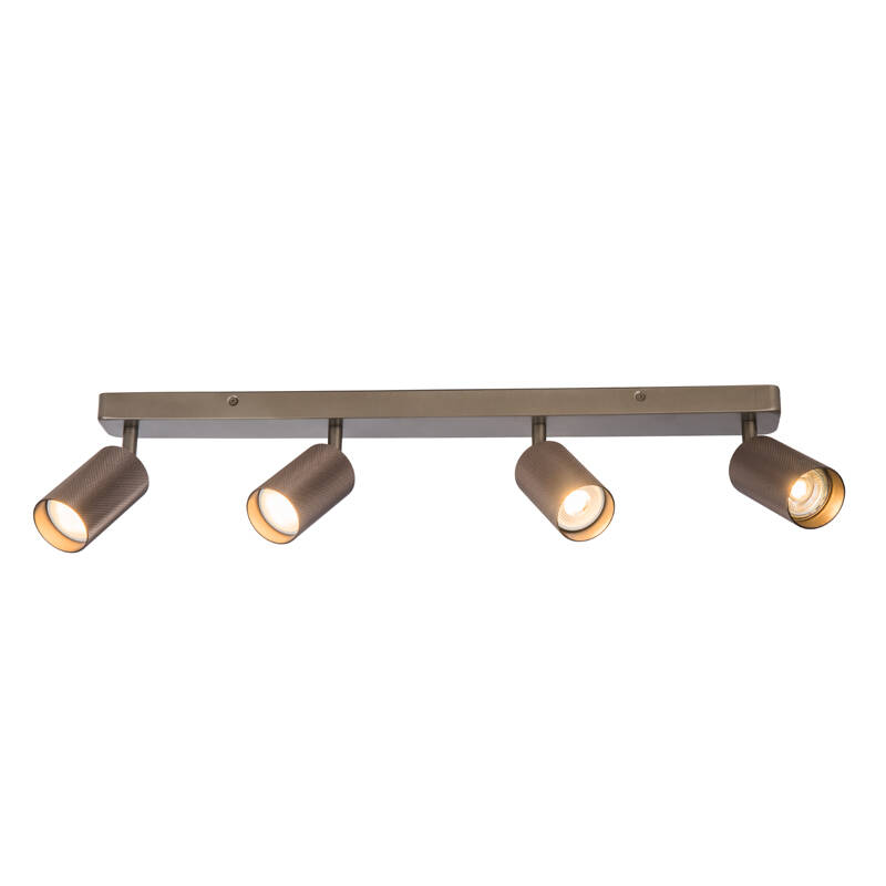 Image of Westport Moto Knurl 4 Light Ceiling Spotlight Bar