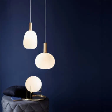 Image of Nordlux Alton 25 Glass Ceiling Pendant Light